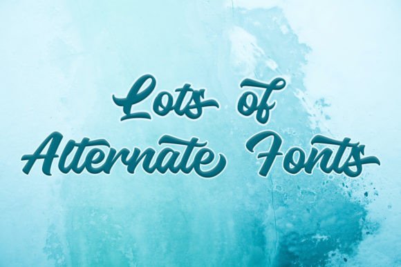 Real Stone Font PNG with transparent background - Preview 4
