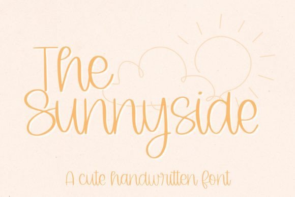 The Sunnyside font