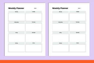 2024 Weekly Planner Canva Interior Graphic by munjixpro · Creative Fabrica