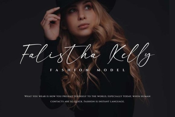 Anisther Font - Preview 3