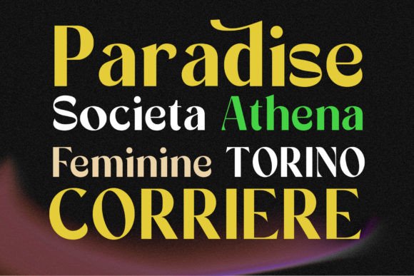 Athans Font - Preview 3