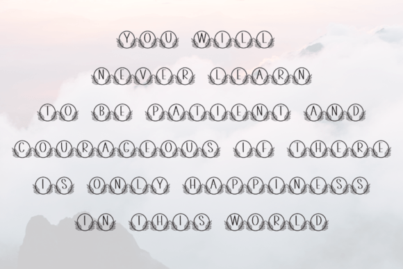 Beautiful Monogram Font - Preview 5