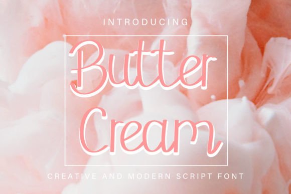 Butter Cream Font - Preview 4