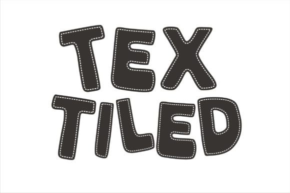Comic Stitch Font - Preview 1