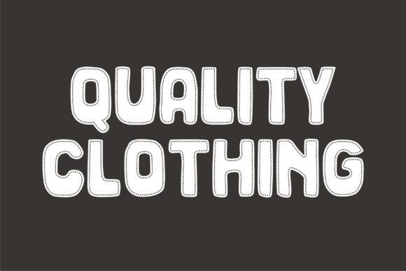 Comic Stitch Font - Preview 5