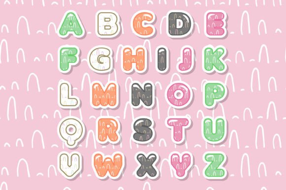 Curvy Draw Font - Preview 1