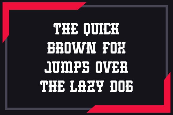 Derush Font - Preview 4