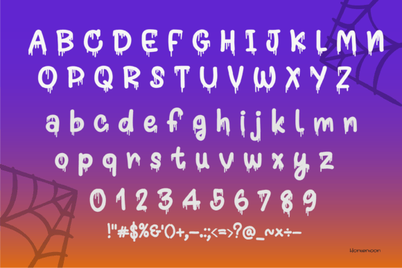 Eeriest Font PNG with transparent background - Preview 1