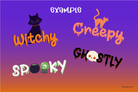 Eeriest Font PNG with transparent background - Preview 2