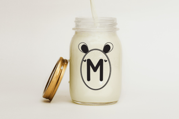 Egg Monogram Font - Preview 4