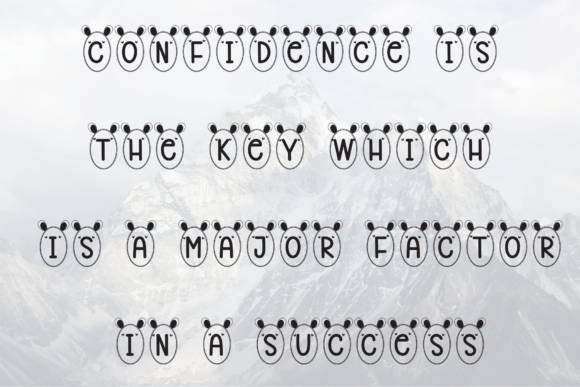 Egg Monogram Font - Preview 5