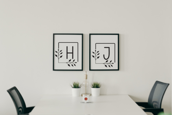 Frame Monogram Font - Preview 1