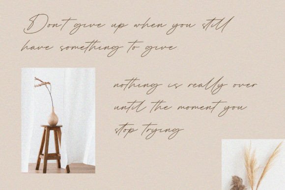 Glendora Font - Preview 1