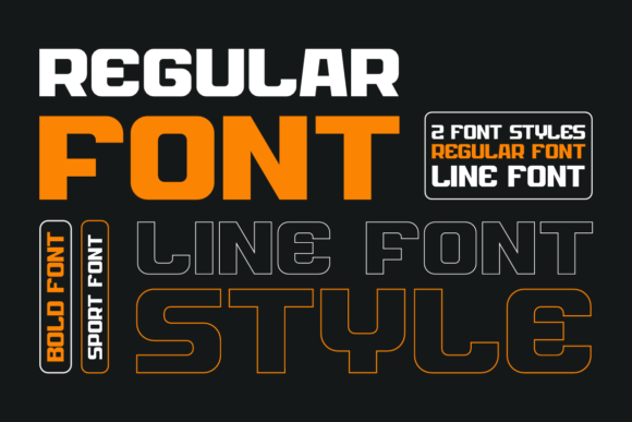 Jegasup Font PNG with transparent background - Preview 1