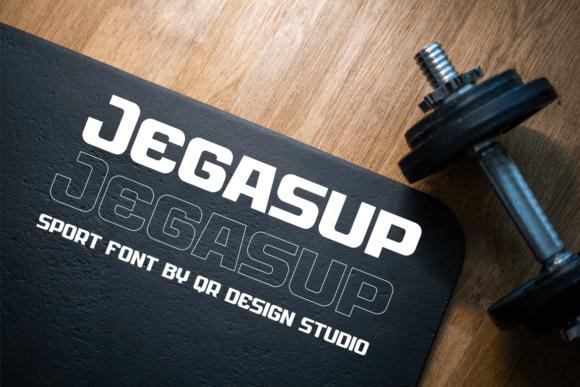 Jegasup Font PNG with transparent background - Preview 5