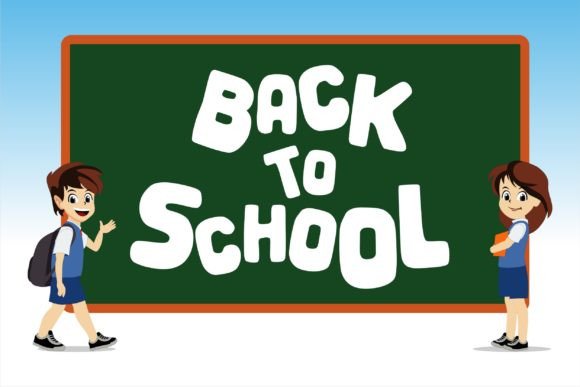 Kids Toys Bold Font PNG with transparent background - Preview 3
