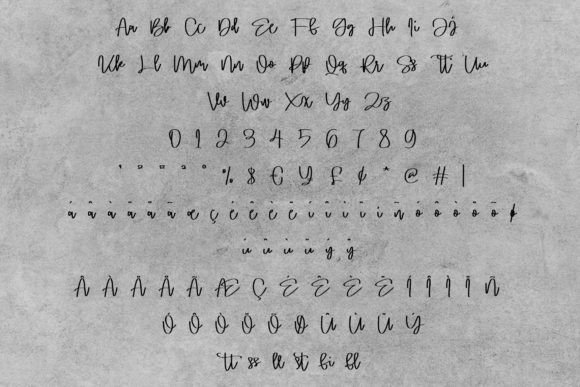 Menmark Font PNG with transparent background - Preview 5