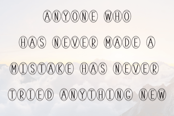 Ovum Font PNG with transparent background - Preview 5