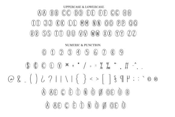 Ovum Font PNG with transparent background - Preview 6