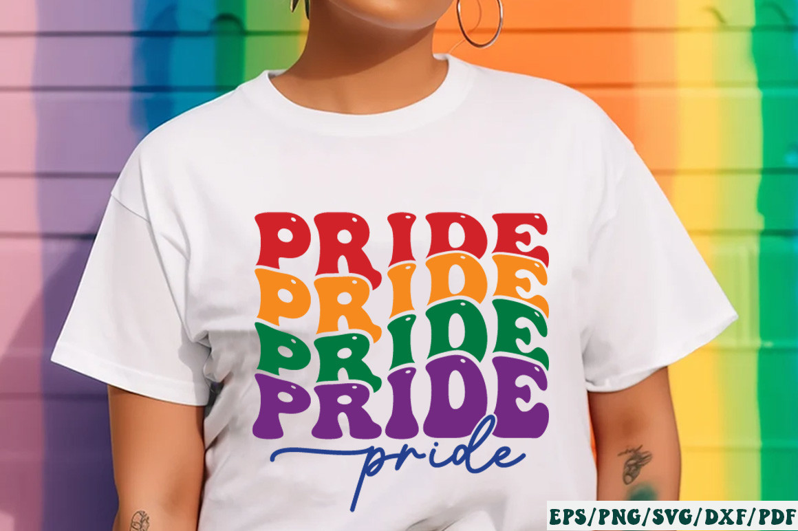 Pride Retro SVG Graphic by Designer302 · Creative Fabrica