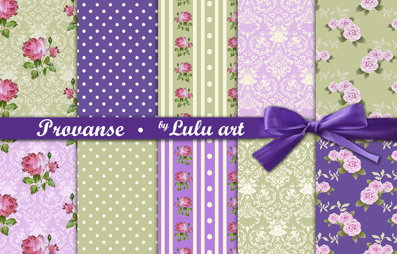 Provanse [10 Papers] Graphic by luludesignart · Creative Fabrica