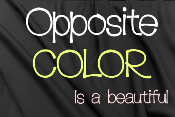 Curve Line Font - Preview 2