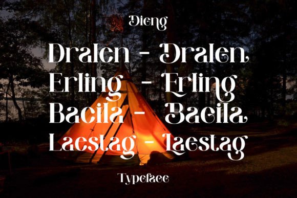 Dieng Font - Preview 3