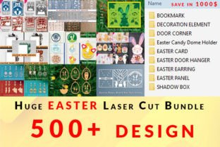 Huge Easter Laser Cut SVG Bundle · Creative Fabrica