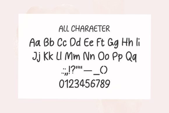 Ma Belle Font PNG with transparent background - Preview 3
