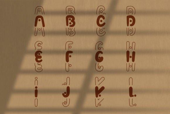 Mirrormuse Font PNG with transparent background - Preview 1