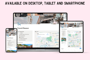 Notion Travel Planner Dashboard Template Graphic by stormdigitalco ...