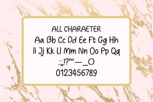 Red Magic Font PNG with transparent background - Preview 3