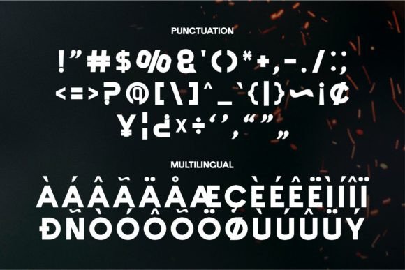 Saken Font PNG with transparent background - Preview 6