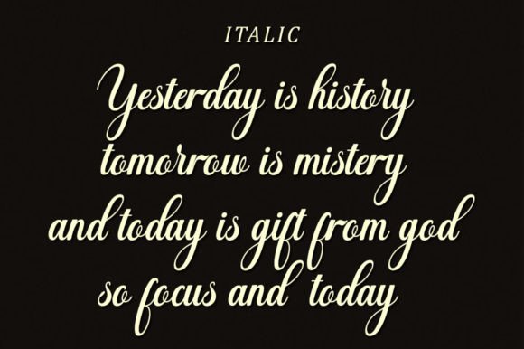 Aestetic Font - Preview 3