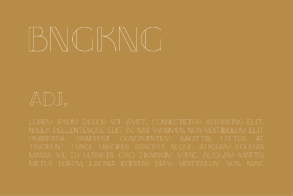 Bangkong Font - Preview 1