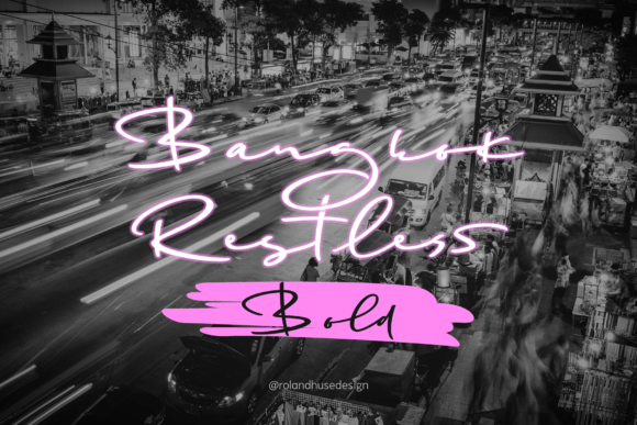 Big City Vibes Nightlife Font - Preview 6