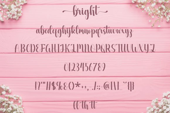 Bright Font - Preview 5