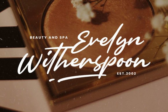 Browellay Synthya Font - Preview 2