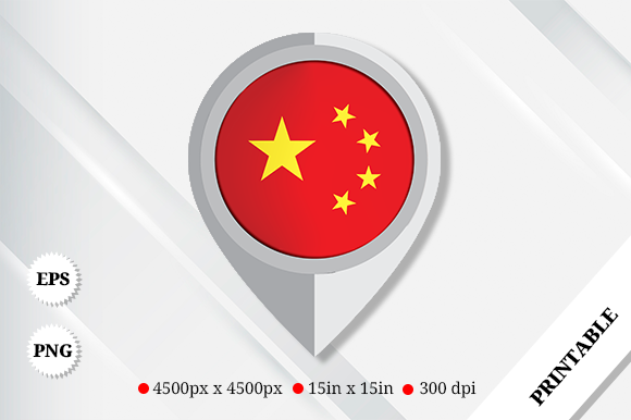 China Location Icon