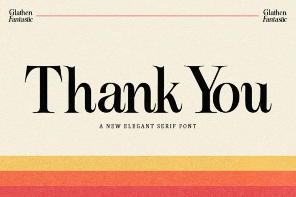 Glathen Fantastic Font - Preview 6