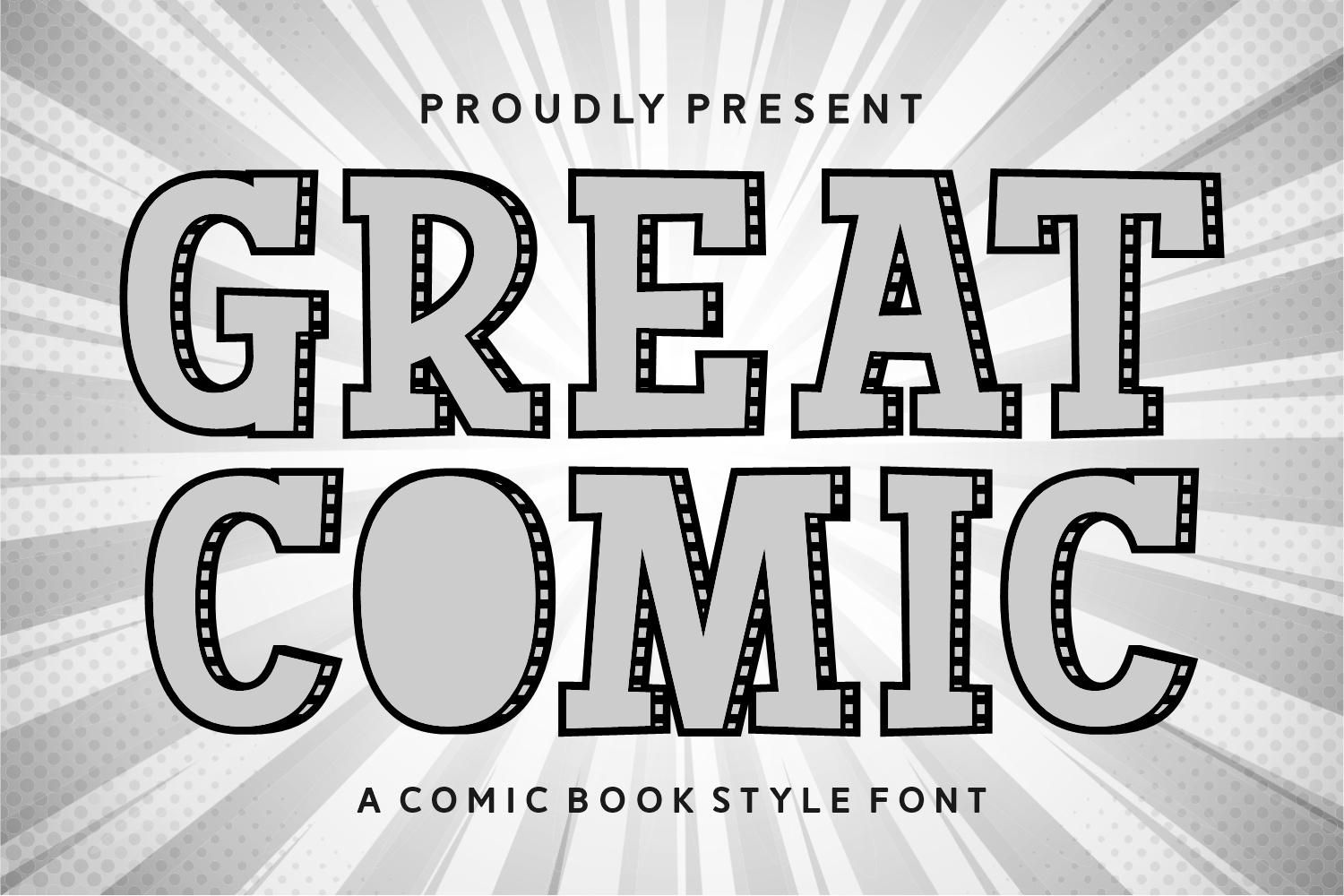 Great Comic Font by Creative Fabrica Fonts · Creative Fabrica font preview