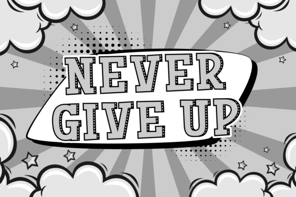 Great Comic Font PNG with transparent background - Preview 1