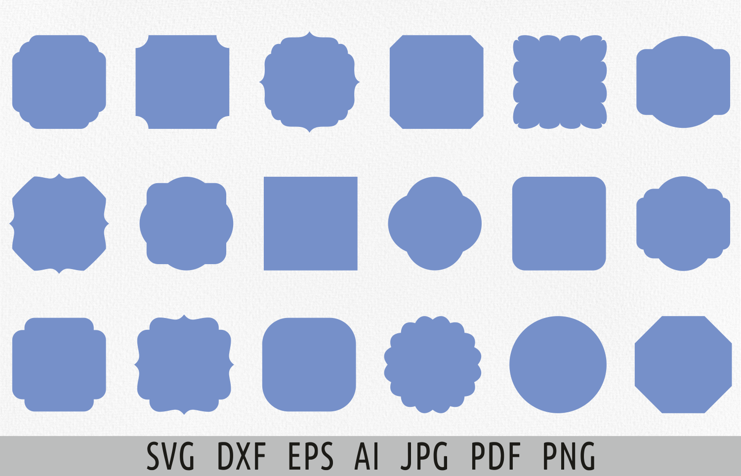 Label Shapes Svg Custom Label Svg Bundle