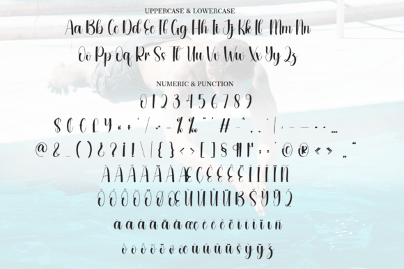 Plunge Font PNG with transparent background - Preview 6