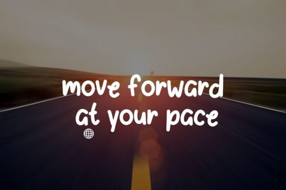 Relaxing Font PNG with transparent background - Preview 2