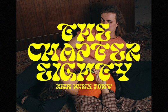 Rich Punk Font PNG with transparent background - Preview 4
