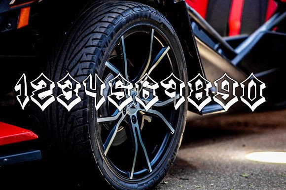 Schmitt Font PNG with transparent background - Preview 2