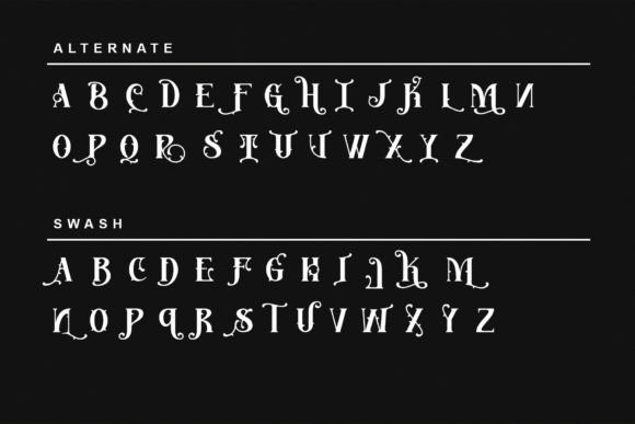 Serath Font PNG with transparent background - Preview 6