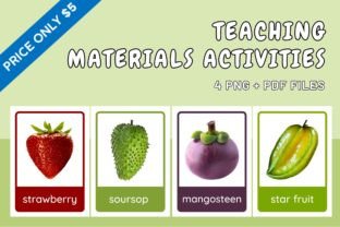 Teaching Material Fruit 2 Graphic by VeniaStudio · Creative Fabrica