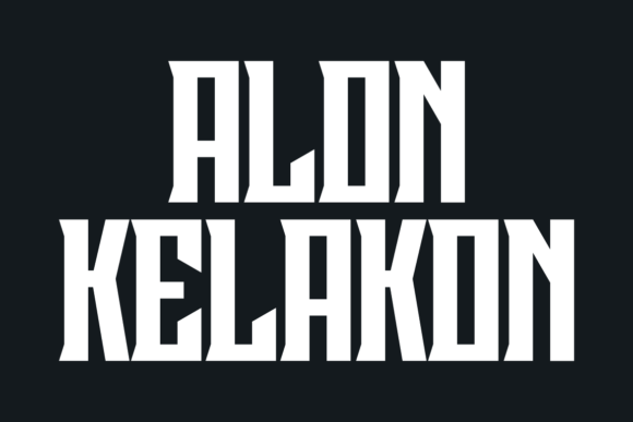 Black Sponder Font - Preview 3